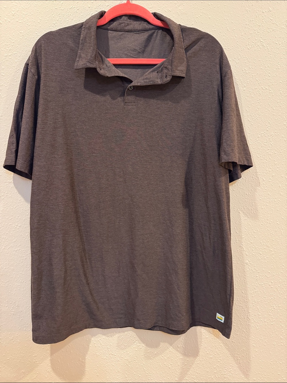 Vouri XL Men's Polo Shirt - Deep Purple